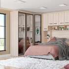 Guarda-roupa Modulado Com Espelho Elite I 1 Ptvanilla