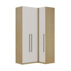 Guarda-roupa Modulado De Canto 100% Mdf 3 Gavetas Infinity Sa