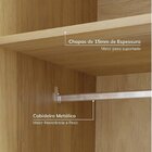 Guarda-roupa Modulado De Canto 10 Peças 9 Portas Jade Cabecas