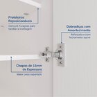 Guarda-roupa Modulado De Canto 11 Portas 7 Peças Hera Cabecas