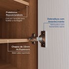 Guarda-roupa Modulado De Canto 11 Portas 8 Peças Hera Cabecas