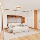 Guarda-roupa Modulado De Canto 11 Portas 8 Peças Hera Cabecas