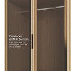 Guarda-roupa Modulado De Canto 12 Peças 16 Portas Jade Cabeca