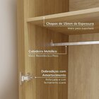 Guarda-roupa Modulado De Canto 12 Peças 16 Portas Jade Cabeca