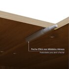 Guarda-roupa Modulado De Canto 2 Peças 4 Portas Jade Cabecasa