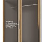 Guarda-roupa Modulado De Canto 5 Peças 9 Portas Jade Cabecasa