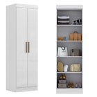 Guarda-roupa Modulado De Canto 5 Portas Paris Branco