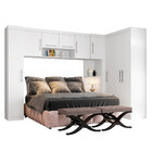 Guarda Roupa Modulado De Canto 9 Portas 3 Gavetas Star Poliman