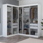Guarda-roupa Modulado De Canto 9 Portas E 4 Gavetas Paris Bra