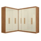 Guarda-roupa Modulado De Canto 9 Portas E 4 Gavetas Paris Cin