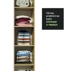 Guarda-roupa Modulado De Canto Madesa Nilo 261002 Com 3 Peças
