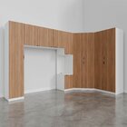 Guarda Roupa Modulado De Casal 10 Portas 5 Peças E 1 Cabeceir