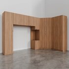 Guarda Roupa Modulado De Casal 10 Portas 5 Peças E 1 Cabeceir