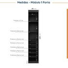 Guarda Roupa Modulado De Casal 10 Portas 5 Peças E 1 Cabeceir