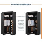 Guarda Roupa Modulado De Casal 10 Portas 5 Peças E 1 Cabeceir