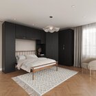 Guarda Roupa Modulado De Casal 10 Portas 5 Peças E 1 Cabeceir