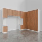 Guarda Roupa Modulado De Casal 12 Portas 6 Peças 2 Mesas De C