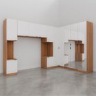 Guarda Roupa Modulado De Casal 12 Portas 6 Peças Espelho 2 Ca