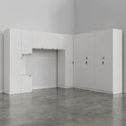 Guarda Roupa Modulado De Casal 12 Portas 6 Peças Hera Cabecas