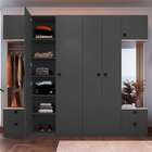 Guarda-roupa Modulado Free I 1 Pt Grafite