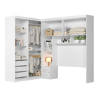 Guarda Roupa Modulado Hera 6 Portas Branco Bnn Decor
