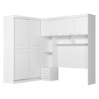 Guarda Roupa Modulado Hera 6 Portas Branco Bnn Decor