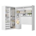 Guarda Roupa Modulado Hera 6 Portas Branco Tana Decor