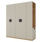 Guarda Roupa Modulado Infantil 3 Peças 2 Gavetas Joy Kids Cab