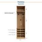 Guarda-roupa Modulado Infantil 4 Portas 2 Gavetas E Sapateira