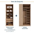 Guarda Roupa Modulado Infantil De Canto 4 Portas 2 Gavetas Jo