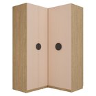 Guarda Roupa Modulado Infantil De Canto 4 Portas 2 Gavetas Jo