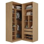 Guarda Roupa Modulado Infantil De Canto 4 Portas 2 Gavetas Jo