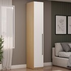 Guarda-roupa Modulado Infinity 1 Porta 4 Prateleiras Savana/b