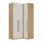 Guarda-roupa Modulado Infinity 3 Portas 3 Gavetas Savana/bran