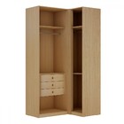 Guarda-roupa Modulado Infinity 3 Portas 3 Gavetas Savana - Ge