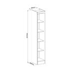 Guarda Roupa Modulado Infinity C/1 Porta - Branco Line/rosa