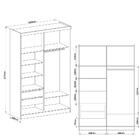 Guarda Roupa Modulado Infinity Com 2 Portas De Correr - Macad