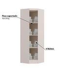 Guarda Roupa Modulado Infinity De Canto Com 1 Porta E Espelh