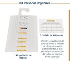 Guarda-roupa Modulado Joy 2 Peças Canto, Nicho Com 2 Gavetas