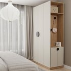 Guarda Roupa Modulado Joy 2 Peças Com Gaveteiro E Sapateira C