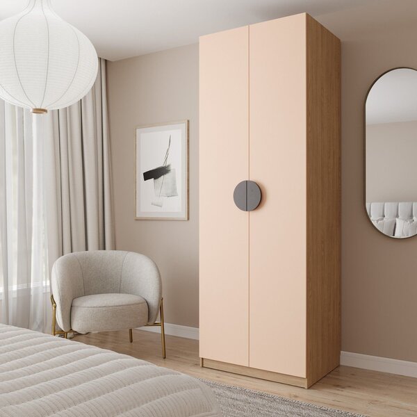 Guarda-roupa Modulado Joy Nichos Com Cabideiro Cabecasa