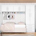 Guarda-roupa Modulado Juvenil 6 Portas 3 Gavetas Star Poliman