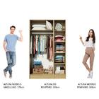 Guarda-roupa Modulado Madesa Nilo 100% Mdf 120004 Com Espelho