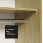 Guarda-roupa Modulado Madesa Nilo 120001 2 Peças - Carvalho