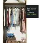 Guarda-roupa Modulado Madesa Nilo 160002 3 Peças - Carvalho