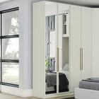 Guarda Roupa Modulado Mdf 2 Portas 3 Gav Mci04 Dileto Henn