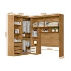 Guarda Roupa Modulado Moval Freijó Off White Florença 1,92m