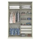 Guarda Roupa Modulado Predileto 2 Portas De Correr Com Espelh