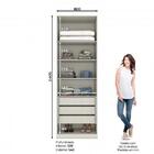 Guarda Roupa Modulado Predileto 2 Portas E 3 Gavetas - Móveis