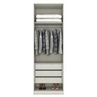 Guarda Roupa Modulado Predileto 2 Portas E 3 Gavetas - Móveis